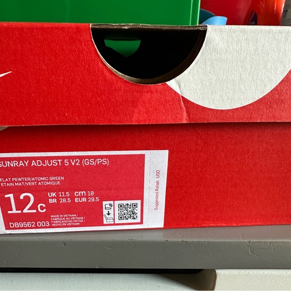 Nike sunray adjust size 12c - Picture 4 of 4